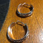 Hoop Earrings 14K Gold Plated Photo 2