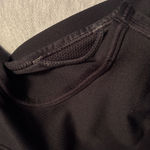 Nike  Women's Classic Dri Fit Black Sports Bra with White Logo Photo 3