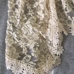 Boho Lace Crochet Vest Top White Photo 6