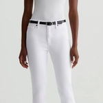 AG Adriano Goldschmied AG jeans Mari crop high‎ rise slim straight women’s size 26 white Photo 0
