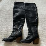 Hinge Over the knee black boot Photo 0