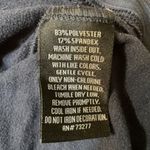 FILA Blue Woman’s Active Pull Over half zipper pleated back top Sz Medium Photo 2