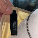 Elan  Cream Midi Dress with Black Lace Trim Photo 7