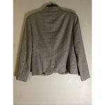 Jones New York Vintage Grey 3 Button Wool Blazer Size 10 Photo 4