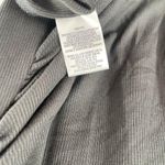 Z Supply  Dress Medium Gray Ribbed Bodycon Selah Eco Knit Rib Mini Casual NWT Photo 11