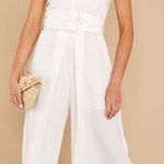 Red Dress Boutique White Jumpsuit Photo 0