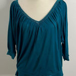A'Gaci A’gaci beaded blouse.  Oversized and Loose fitting.  Size small. Photo 0