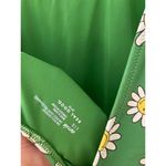 Aerie NWT  Smiley Birthday Scoop Cheekiest One Piece Swimsuit Green Yellow L Swim Photo 12