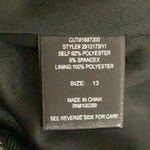 Trixxi Size 13 Floral Embroidered Skirt & Off The Shoulder Crop Top. New Black Photo 4