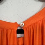 Daniel Rainn  Orange Crochet Tiered Maxi Dress Womens M Beachy Boho Casual Summer Photo 6