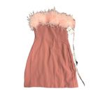 House Of CB  'Alexa' Warm Pink Mini Dress Size Small New $255 Photo 3