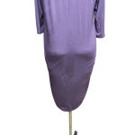 Aritzia  Babaton Winston‎ Dress Jersey Knit 3/4 Sleeve Stretch Purple Size XS Photo 6