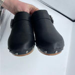 MIA  Women’s Apollo Black Low Retro Studded Clogs Size 7.5 Photo 4