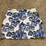 Puma women’s small white / blue athletic skirt Photo 0