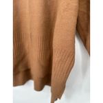 Donna Karan  NY Brown Pullover Sweater Womens XL Wool Blend Minimalist Neutral Photo 3