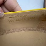 The Office of Angela Scott Leather Ms. Juliette Kiltie Loafer Yellow Size 9.5 Photo 3