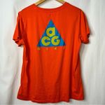 Nike The  Tee ACG Orange T-shirt Size Large Photo 3