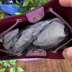 Kate Spade New York Purple Bucket Bag Crossbody Drawstring Pale Gold Hardware NW Photo 6