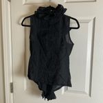 Elegant Black Ruffled Women's Top xS Photo 8
