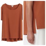 Cuyana High-Low Tee Ginger Orange Photo 16