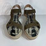 Crown Vintage “”Platform Sandal Size 10M Korine Espadrille Photo 1