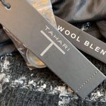 Tahari  Black White Windowpane Wool Blend Jacket Photo 7