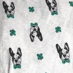 Jaclyn Smith Jaclyn Intimates Shamrock and Bulldog Pajama Pants Gray Size Small Photo 3