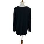 J Jill Black Simply Supima Cotton Scoop Neck Tunic Top Long Sleeve M Petite Soft Size undefined Photo 1