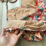 J.Crew Floral Swimsuit v neck one piece womens Pink (xsmall) swim beach colorful Photo 6