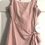 Princess Polly Pink Wrap Dress Photo 0