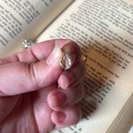 Set of 4 Pinky Rings Small Stackable Rings Sz 4 Silver Photo 2