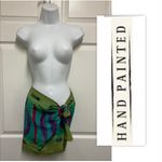infinity Hand Painted Silk Summer Scarf/Saronge Photo 2
