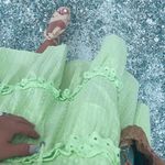 Two Piece Skirt Set Green Size M Photo 3