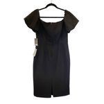 Vince Camuto Off The Shoulder Black Cocktail Dress Photo 5