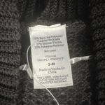 Time and Tru Womens S/M Black Crochet Ruana Open Front Cover Up NWT Photo 7