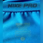 Nike Pro DriFit L/S Striped V Neck Tee Blue Size S Photo 9