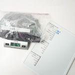 Style & Co Vintage 100% Silk Black Button Up Shirt Womens 14 Retro Office Retro Purple 80s* Photo 7