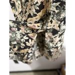 Maurice's Black Floral Puff Sleeve Midi Dress With Pockets Size 3XL Photo 4