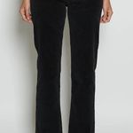 6397 495 Jean Black Corduroy Size 28 Button Fly Photo 0