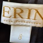 Erin Fetherston Winona Bow Back Mini Dress Satin Sweetheart Sz 8‎ Black Photo 6