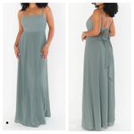 Show Me Your Mumu  Lauren Tie Maxi Dress Crisp Bridesmaid Dress Photo 1