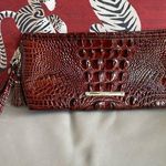 Brahmin Kayla Pecan Melbourne Croc Clutch Photo 0