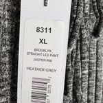 Michael Stars  Brooklyn Straight Leg Pants Ribbed Heather gray Photo 6