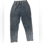 Missguided Acid Wash Sweat Pants Black Size 2 Photo 1