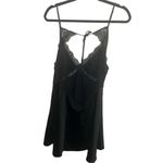 Victoria's Secret ✨ Stretch Satin Lace Cutout Black Sz XL Slip✨ Photo 5