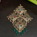 Vintage 1960’s Sarah Coventry Temple Lites Hinged Articulated Brooch Photo 1