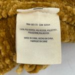 Anthropologie Gold Mustard Chenille Cardigan Soft Cozy Oversized Sweater Moth Anthro Size S Photo 8