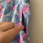 Vineyard Vines Women’s Pineapple Bowfront Catamaran Pants Linen Cotton Spandex Photo 3