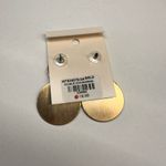 Lily Rain  Gold Double Coin Earrings Photo 2