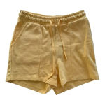VERO MODA  Yellow 100% Cotton Lounge Shorts‎ NWT SIZE XS Photo 1